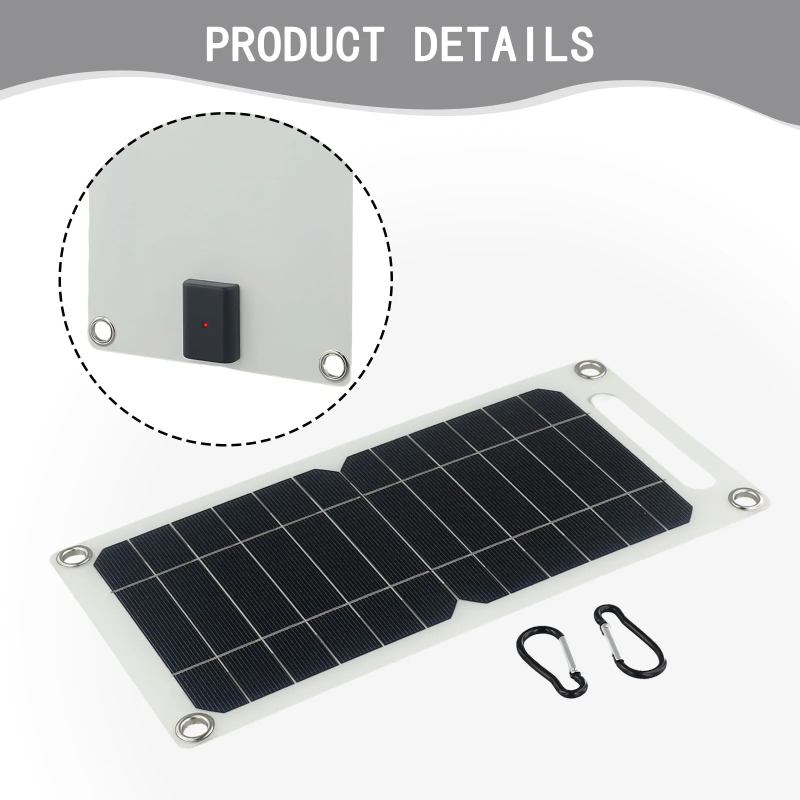 Sustainable Living Is - Panel Surya 5V 10W Pengisi Daya