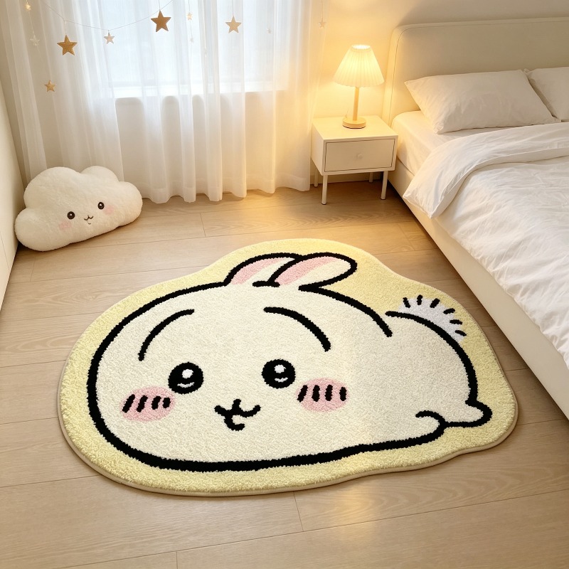 Sustainable Living Principles - -Chiikawa！！！ Karpet Kartun Anime Hachiware Usagi,