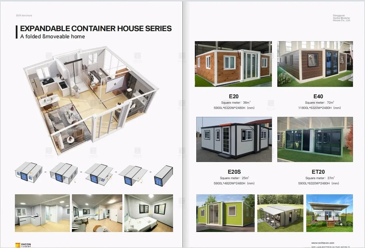 Rumah Kontainer Lipat Prefabri - Sustainable Living House ulasan dan harga