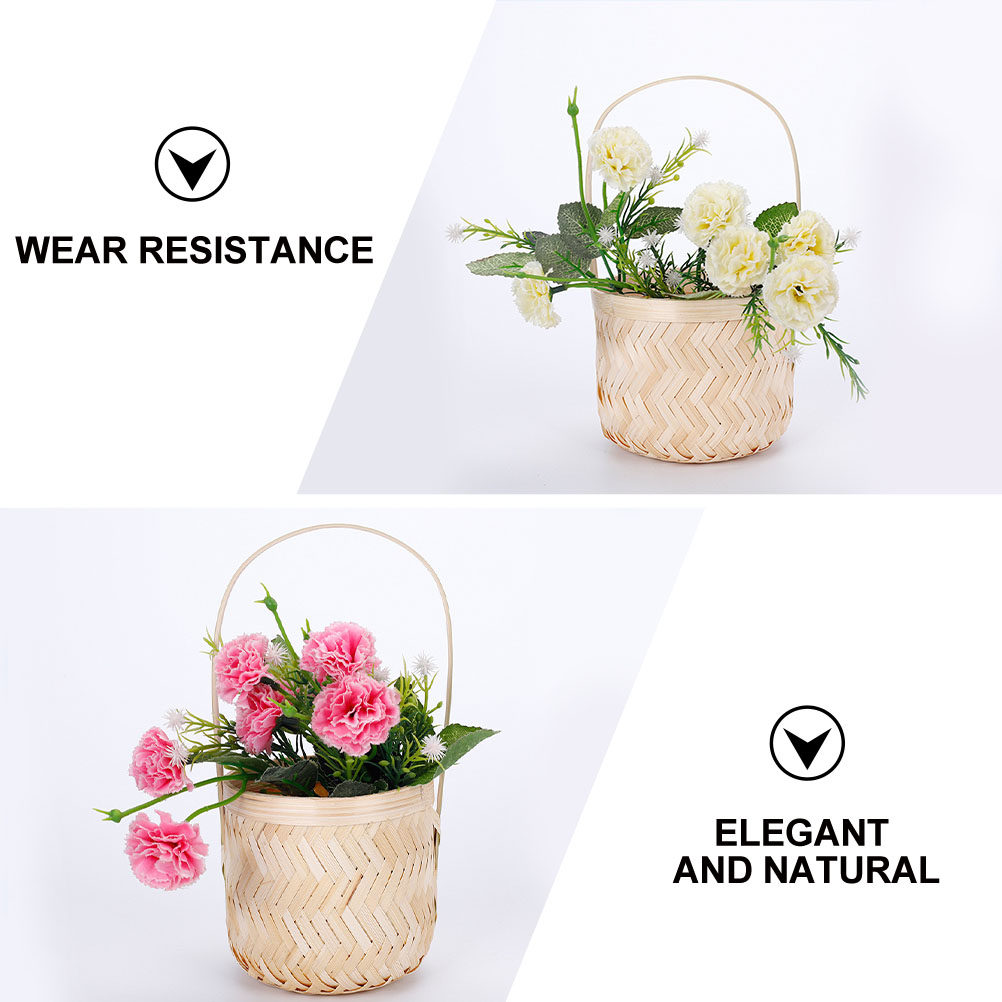 2Pcs Keranjang Bunga Dekoratif - Sustainable Living Is ulasan dan harga