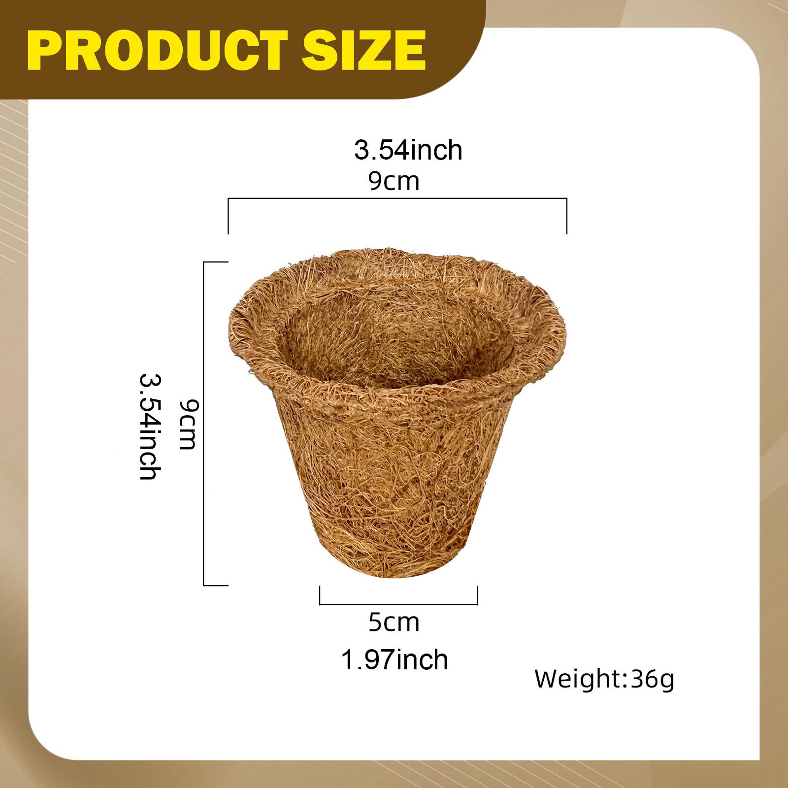 Set Pot Tanaman dari Sabut Kel - Sustainable Living Is ulasan dan harga