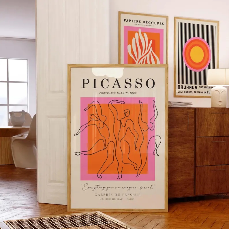 3 Buah Gambar Poster Lukisan K - Sustainable Living Principles ulasan dan harga