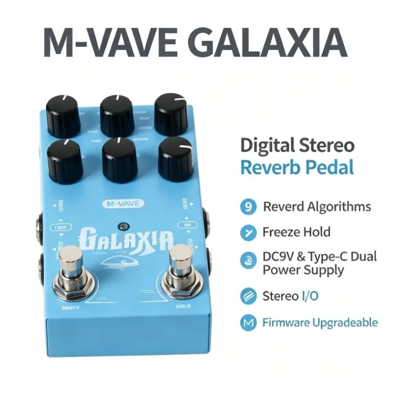 Pedal Gitar Reverb M-VAVE deng - Sustainable Living Is ulasan dan harga