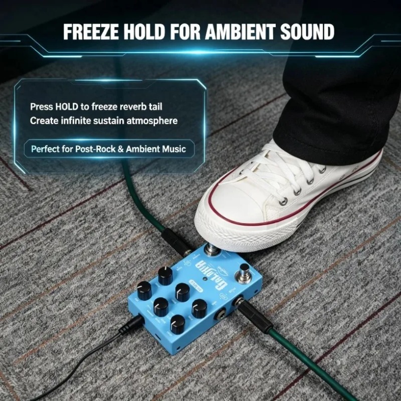 Pedal Gitar Reverb M-VAVE deng - Sustainable Living Is ulasan dan harga