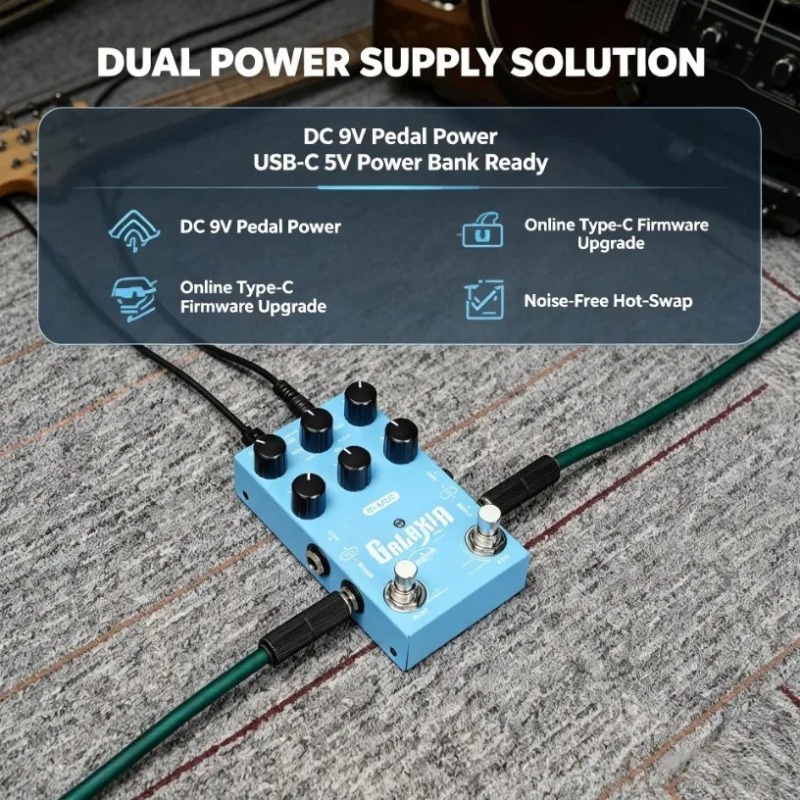 Pedal Gitar Reverb M-VAVE deng - Sustainable Living Is ulasan dan harga