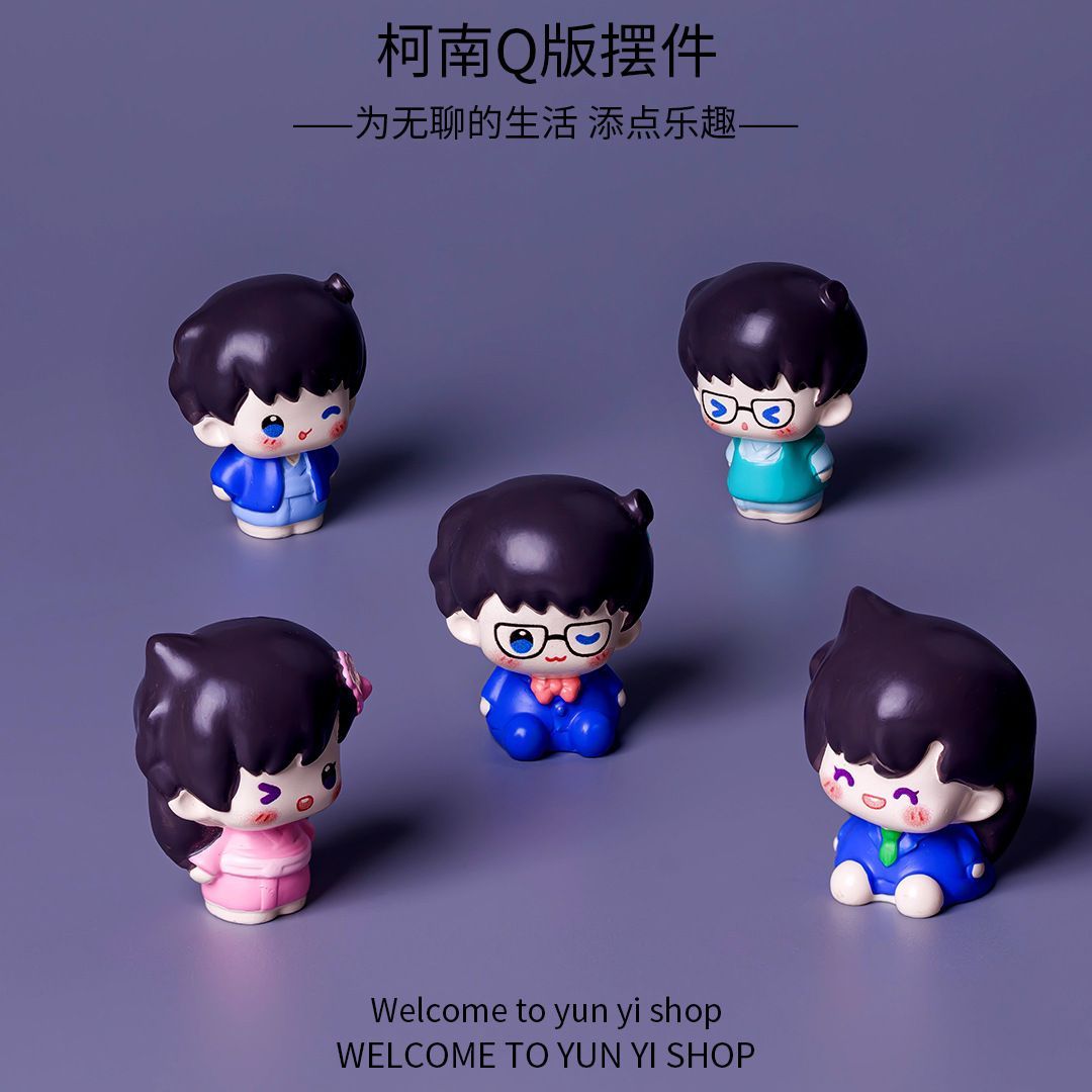 Figur Mini Resin Detektif Cona - Sustainable Living Principles ulasan dan harga